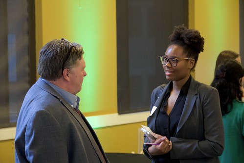 Students appreciated the opportunity to speak one-on-one with alumni and Georgia Tech leadership. Students appreciated the opportunity to speak one-on-one with alumni and Georgia Tech leadership.